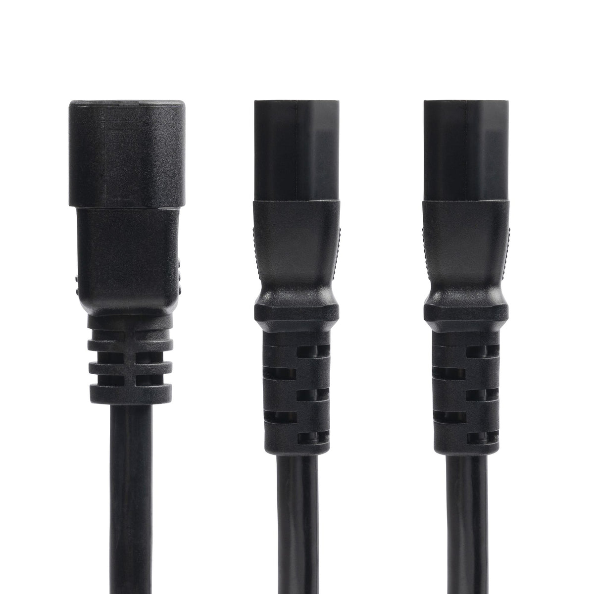 STARTECH power cable Black 1,8 m C14 coupler 2 x C13 coupler (8723-8600-POWER-CORD) - Cartouches Certifiees