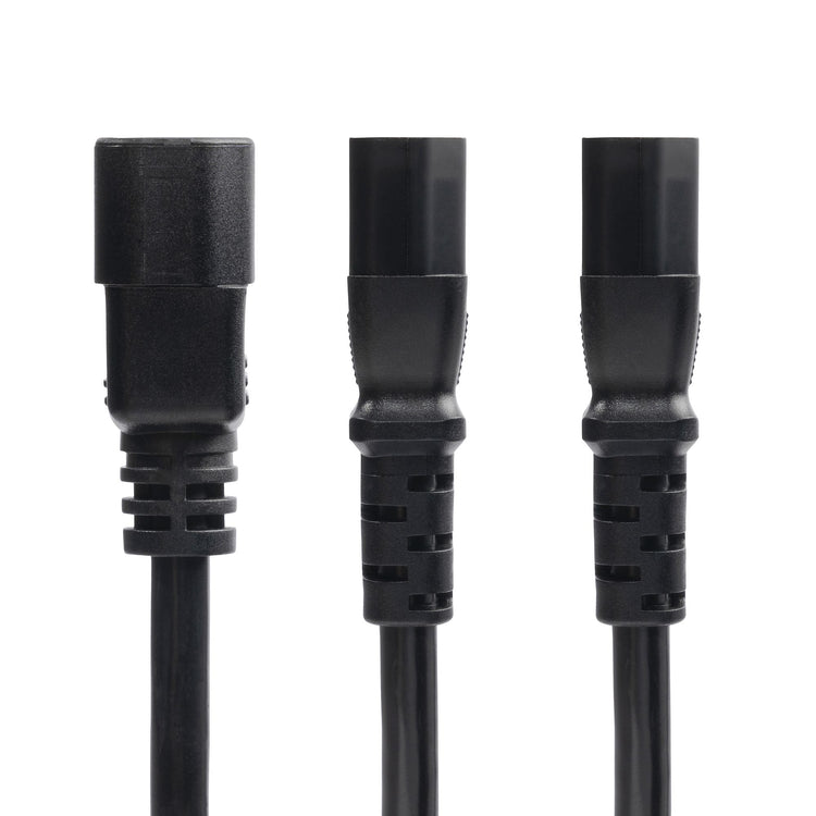 STARTECH power cable Black 1,8 m C14 coupler 2 x C13 coupler (8723-8600-POWER-CORD) - Cartouches Certifiees