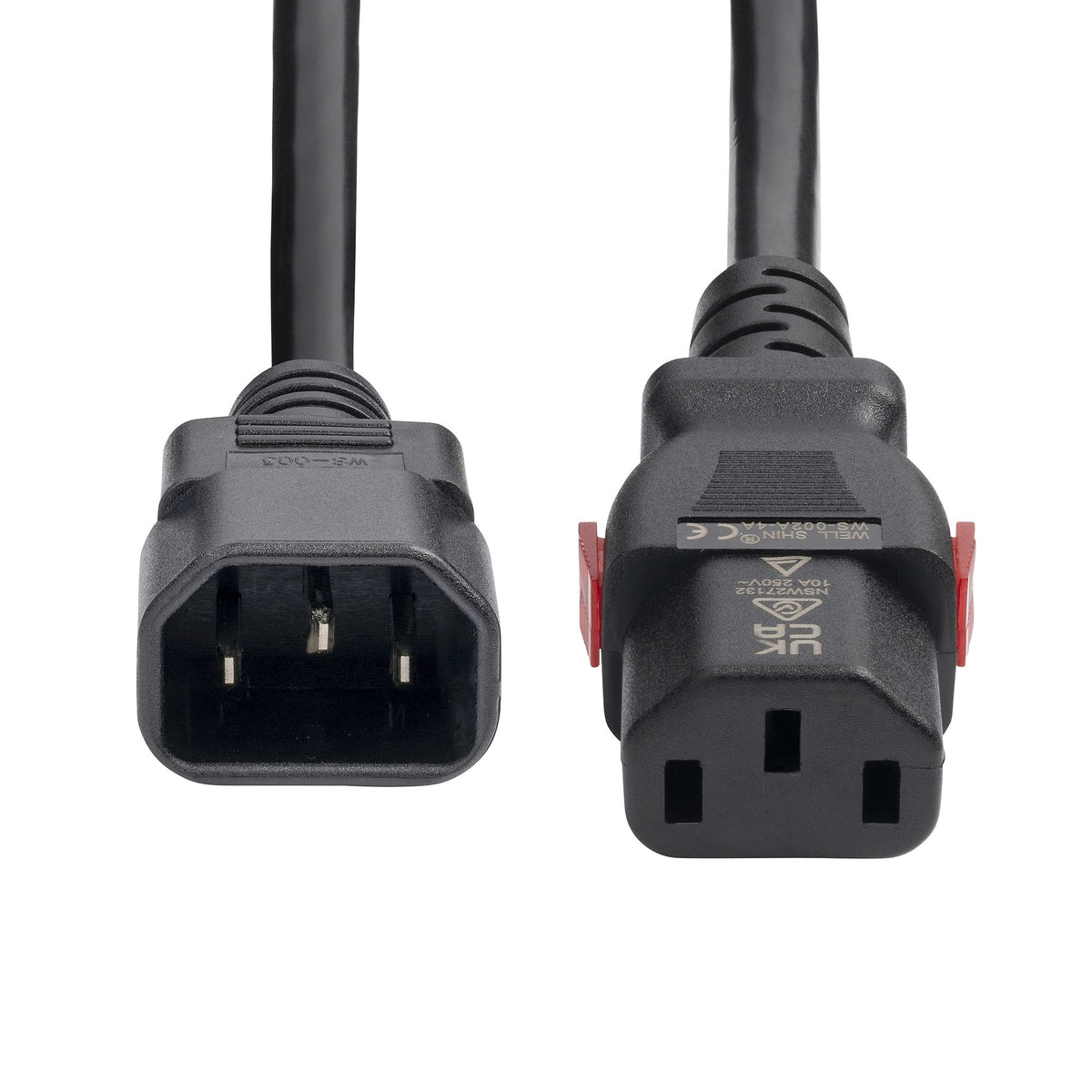 STARTECH power cable Black 3 m C14 coupler C13 coupler (87L3-8A00-POWER-CORD) - Cartouches Certifiees