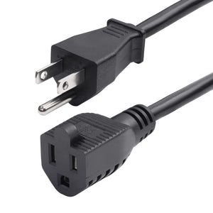 STARTECH power cable Black 3 m NEMA 5-15P NEMA 5-15R (231A-8A00-POWER-CORD) - Cartouches Certifiees