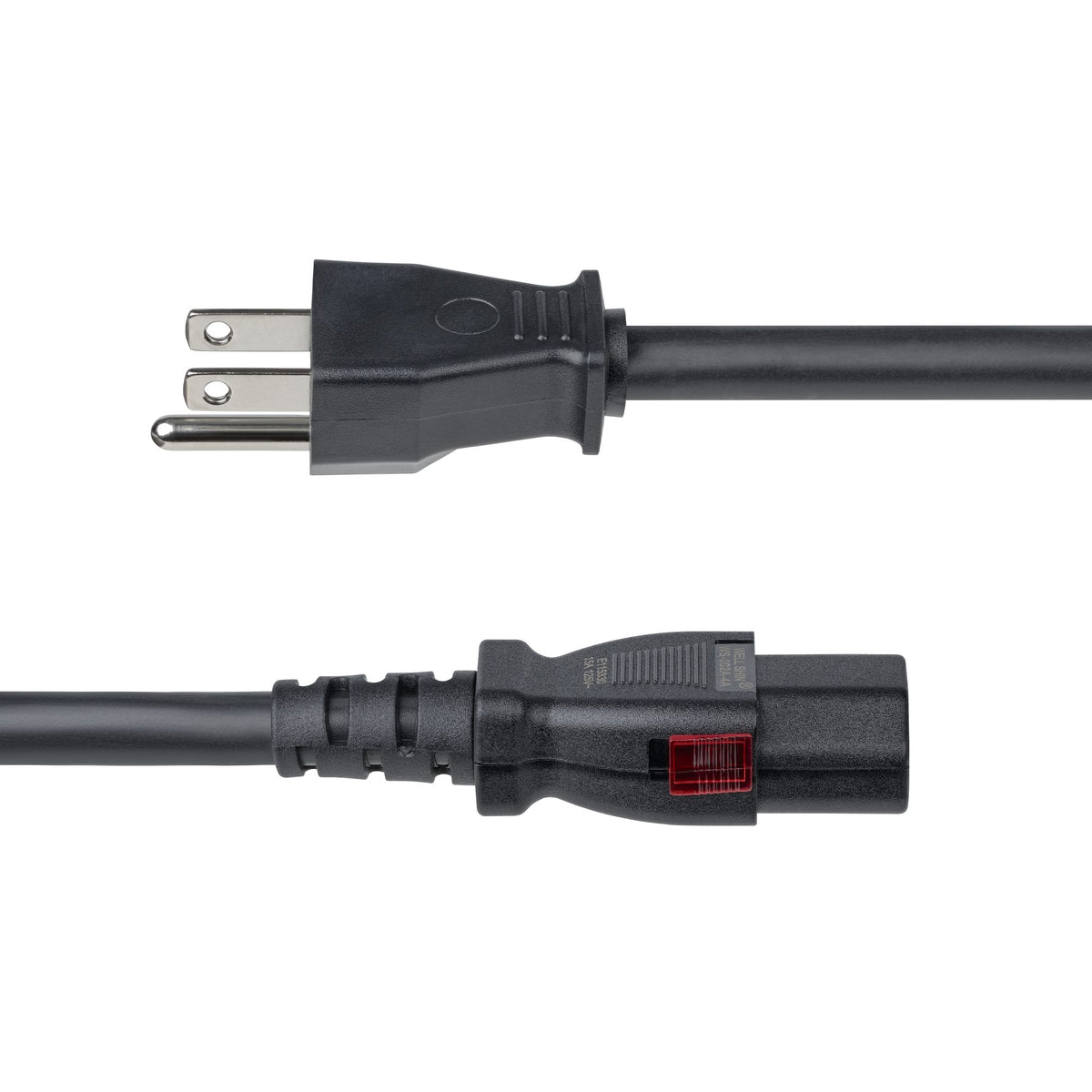 STARTECH power cable Black 4,5 m NEMA 5-15P C13 coupler (15FT-LC15A-POWERCORD) - Cartouches Certifiees