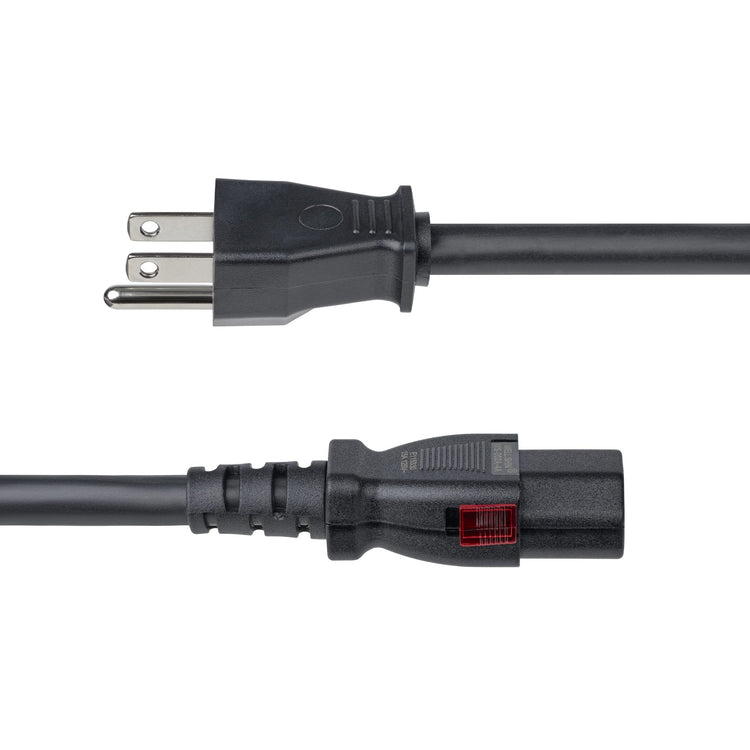 STARTECH power cable Black 4,5 m NEMA 5-15P C13 coupler (15FT-LC15A-POWERCORD) - Cartouches Certifiees