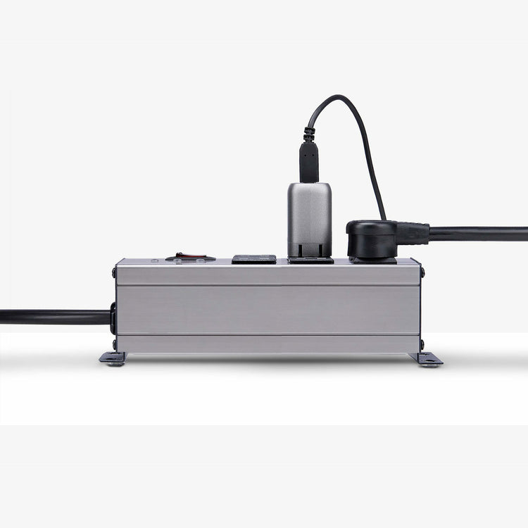 STARTECH power distribution unit (PDU) 6 AC outlet(s) Grey (6N515S8-POWER-STRIP) - Cartouches Certifiees
