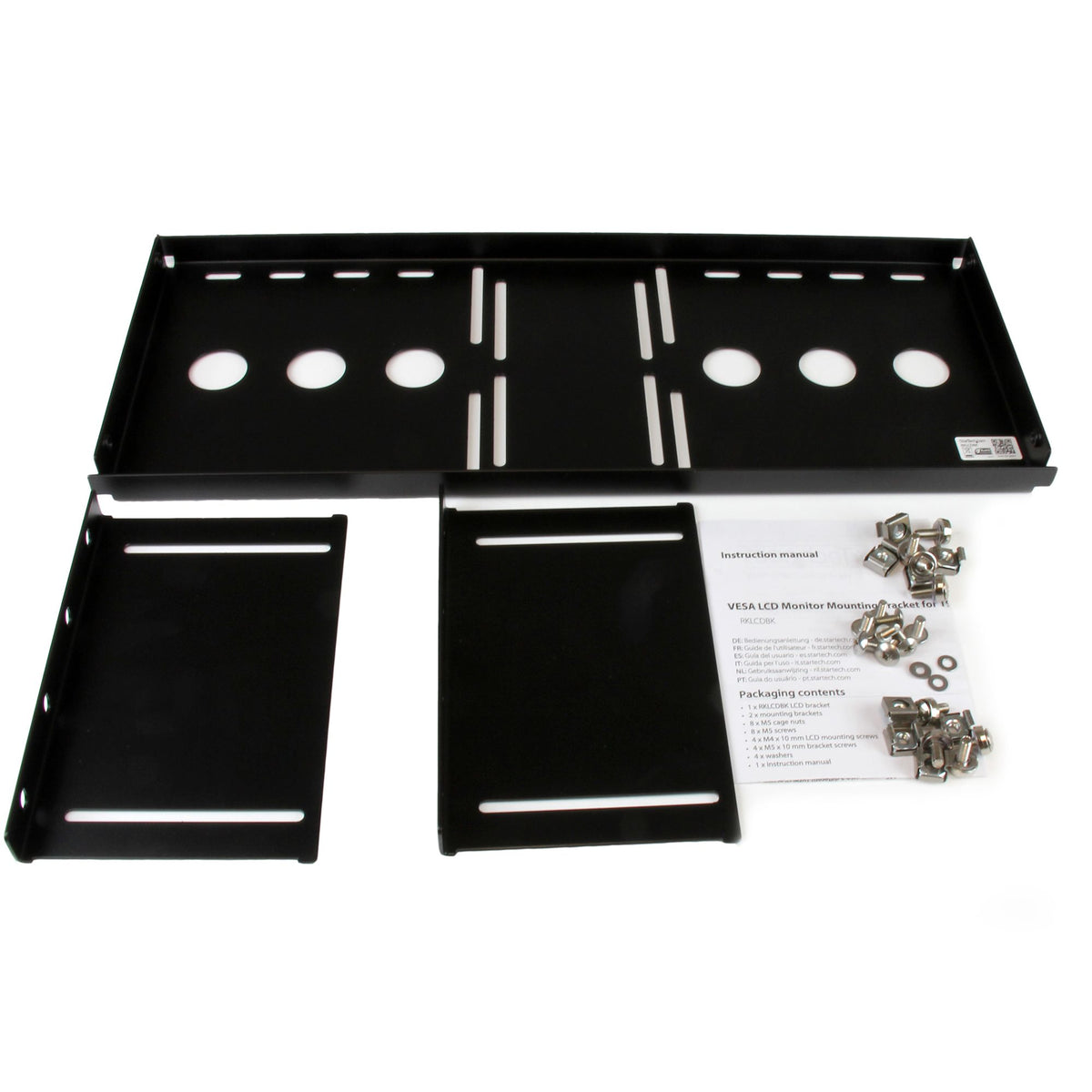 STARTECH rack accessory Mounting bracket (RKLCDBK) - Cartouches Certifiees