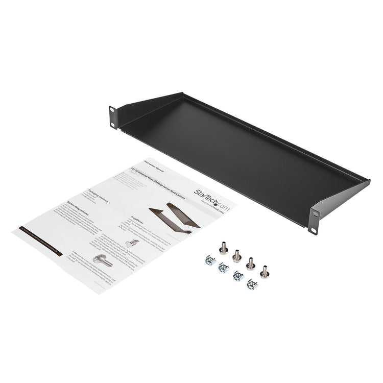 STARTECH rack accessory Shelf (CABSHELF1U) - Cartouches Certifiees