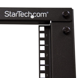 STARTECH rack cabinet 12U Freestanding rack Black (4POSTRACK12U) - Cartouches Certifiees