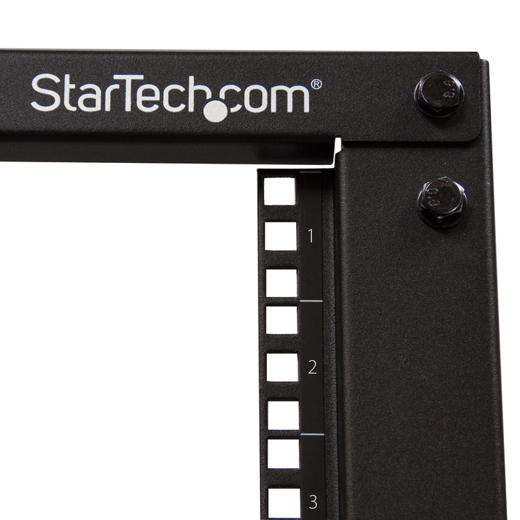 STARTECH rack cabinet 12U Freestanding rack Black (4POSTRACK12U) - Cartouches Certifiees