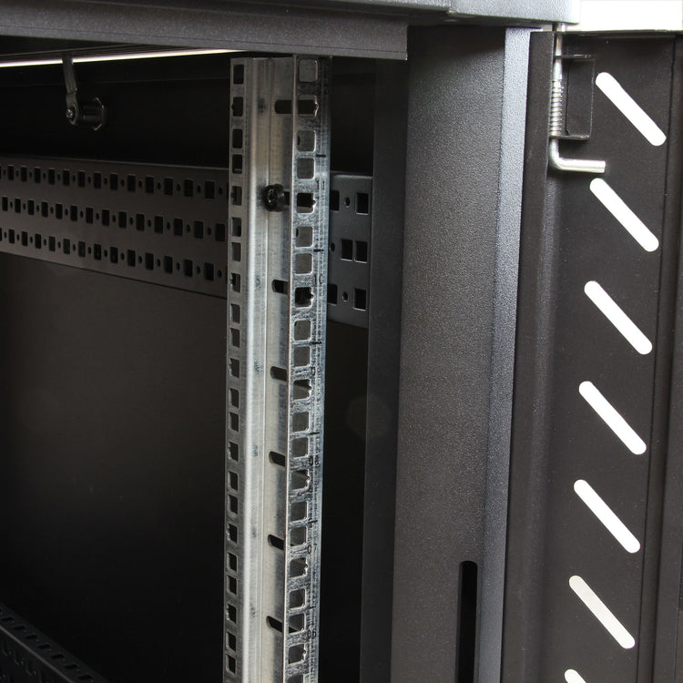 STARTECH rack cabinet 12U Freestanding rack Black (RK1236BKF) - Cartouches Certifiees