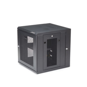 STARTECH rack cabinet 12U Wall mounted rack Black (RK1224WALHM) - Cartouches Certifiees