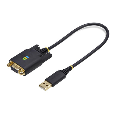 STARTECH serial cable Black 0,3 m USB Type-A DB-9 (1P1FFCN-USB-SERIAL) - Cartouches Certifiees