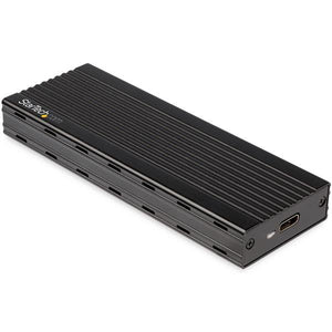 STARTECH storage drive enclosure SSD enclosure Black M.2 (M2E1BMU31C) - Cartouches Certifiees