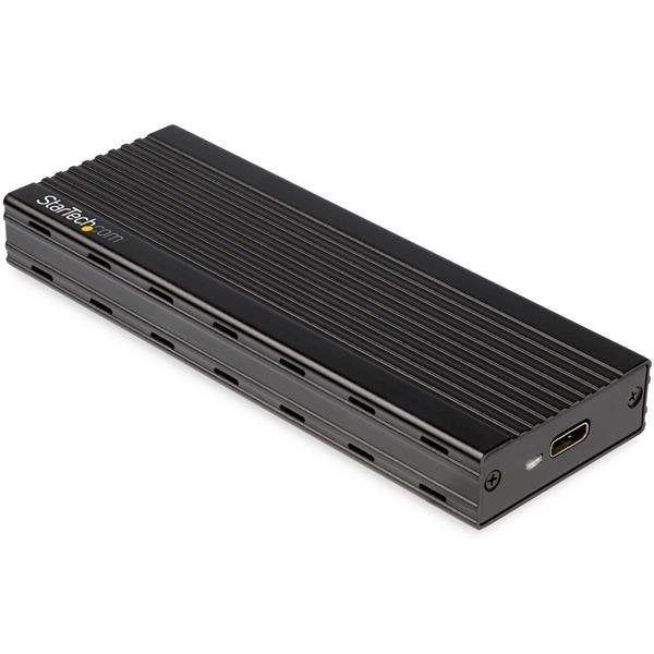 STARTECH storage drive enclosure SSD enclosure Black M.2 (M2E1BMU31C) - Cartouches Certifiees
