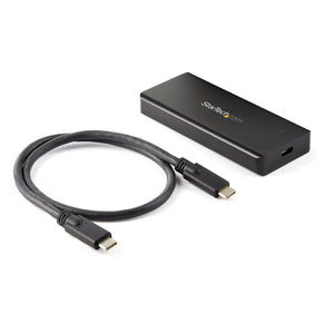 STARTECH storage drive enclosure SSD enclosure Black M.2 (M2E1BRU31C) - Cartouches Certifiees