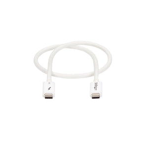 STARTECH Thunderbolt cable 0,5 m 40 Gbit/s White (TBLT34MM50CW) - Cartouches Certifiees