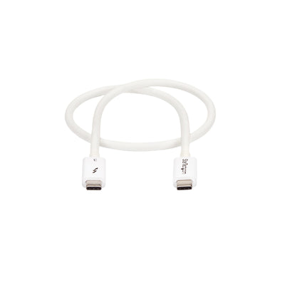 STARTECH Thunderbolt cable 0,5 m 40 Gbit/s White (TBLT34MM50CW) - Cartouches Certifiees