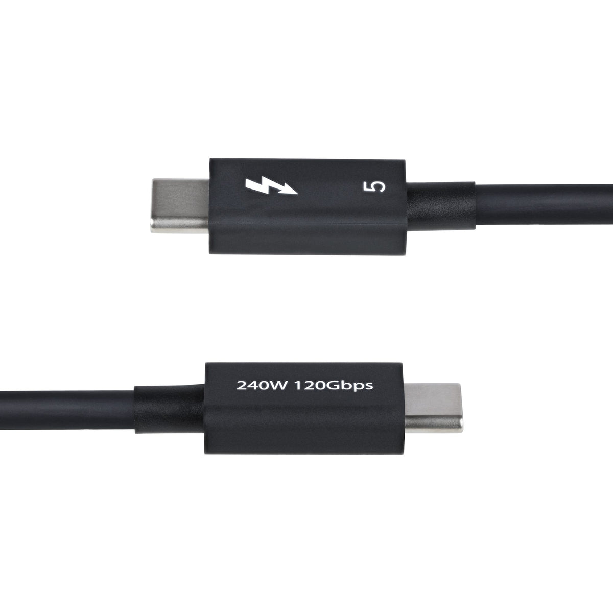 STARTECH Thunderbolt cable 1 m 80 Gbit/s Black (TBLT5MM1M240W) - Cartouches Certifiees