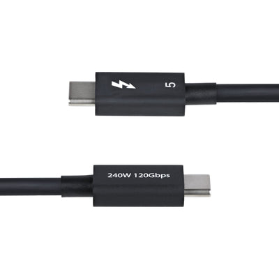 STARTECH Thunderbolt cable 1 m 80 Gbit/s Black (TBLT5MM1M240W) - Cartouches Certifiees