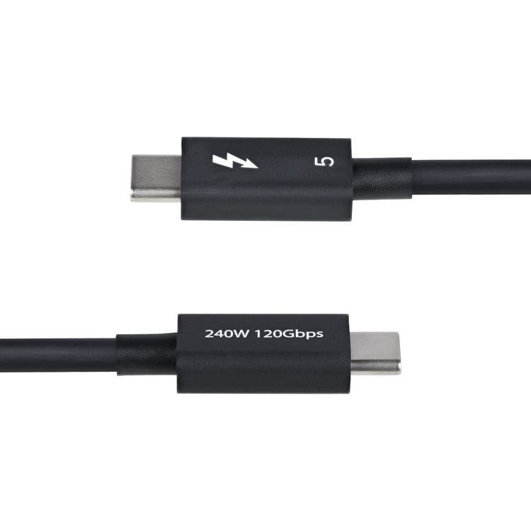 STARTECH Thunderbolt cable 1 m 80 Gbit/s Black (TBLT5MM1M240W) - Cartouches Certifiees