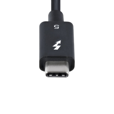 STARTECH Thunderbolt cable 1 m 80 Gbit/s Black (TBLT5MM1M240W) - Cartouches Certifiees