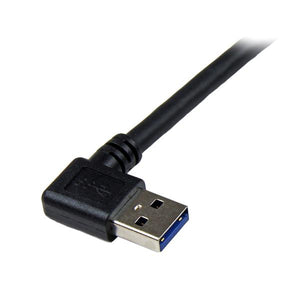 STARTECH USB 3.0A - USB 3.0B, 1m USB cable USB 3.2 Gen 1 (3.1 Gen 1) USB A Micro-USB B 5 Gbit/s Black (USB3SAB1MRA) - Cartouches Certifiees