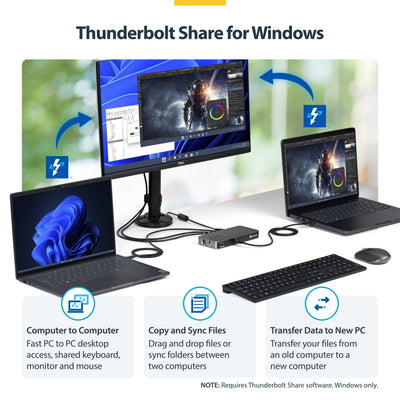 STARTECH USB-C/USB-A TO M.2 NVME DOCK ADAPTER SUPPORTS UP TO 10GBPS; DRIVERLESS SETUP FOR (1USB3-NVME-DOCK) - Cartouches Certifiees
