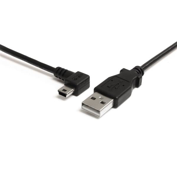 STARTECH USB cable USB 2.0 0,9 m USB A Mini-USB B 0,48 Gbit/s Black (USB2HABM3LA) - Cartouches Certifiees