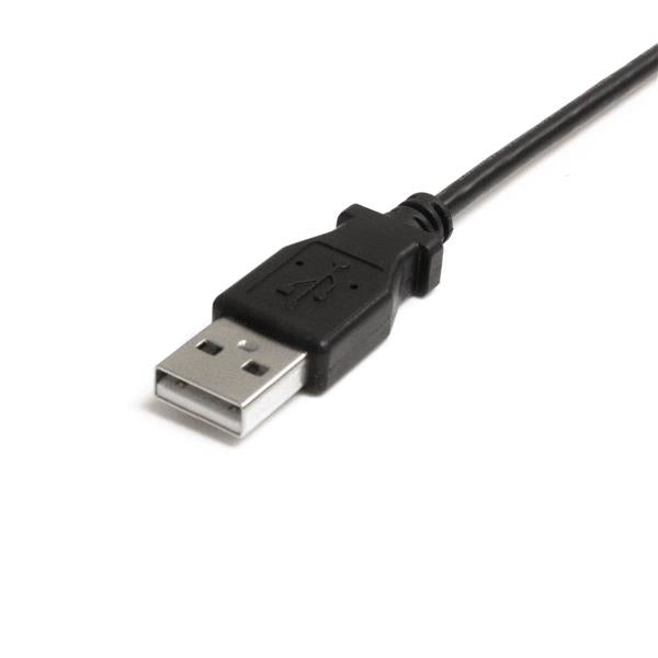 STARTECH USB cable USB 2.0 0,9 m USB A Mini-USB B 0,48 Gbit/s Black (USB2HABM3LA) - Cartouches Certifiees