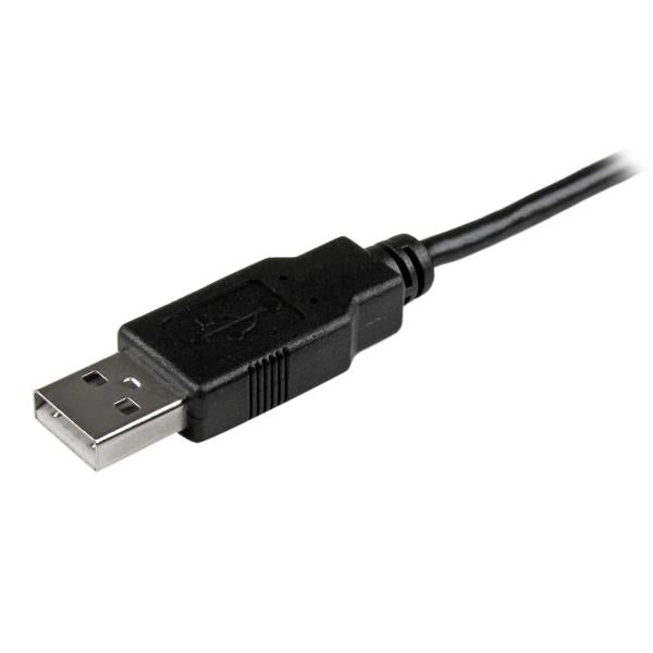 STARTECH USB cable USB 2.0 1,8 m USB A Micro-USB B 0,48 Gbit/s Black (USBAUB6BK) - Cartouches Certifiees
