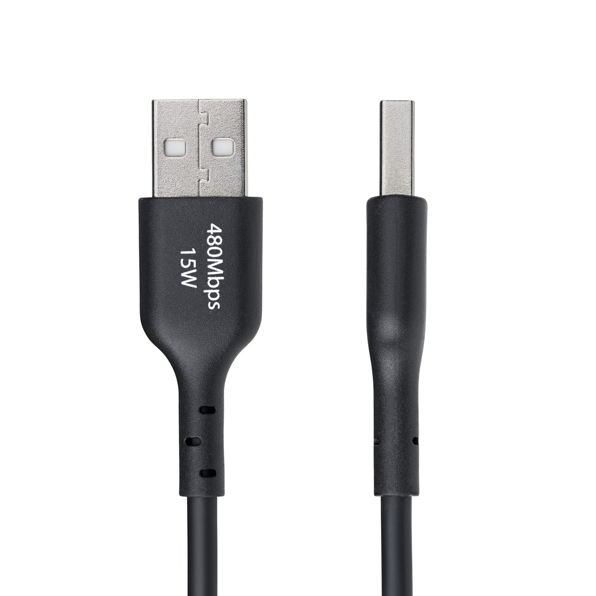 STARTECH USB cable USB 2.0 1,8 m USB A USB C 0,48 Gbit/s Black (USB2AC6FBKE) - Cartouches Certifiees