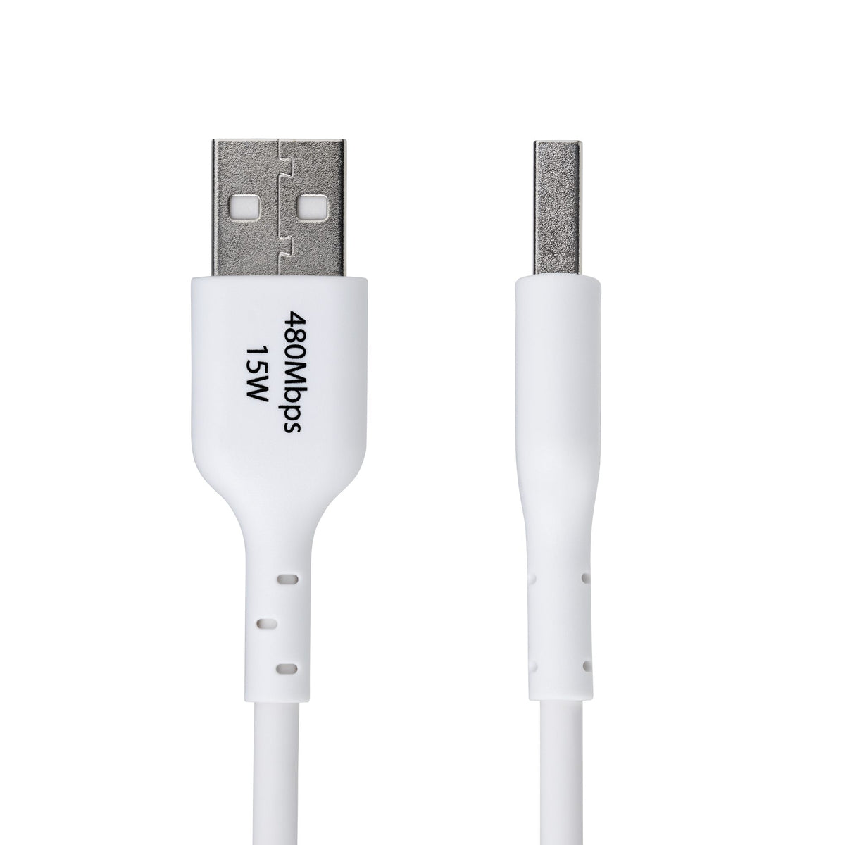 STARTECH USB cable USB 2.0 1,8 m USB A USB C 0,48 Gbit/s White (USB2AC6FWHE) - Cartouches Certifiees