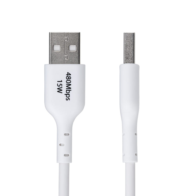 STARTECH USB cable USB 2.0 1,8 m USB A USB C 0,48 Gbit/s White (USB2AC6FWHE) - Cartouches Certifiees