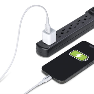 STARTECH USB cable USB 2.0 1,8 m USB A USB C 0,48 Gbit/s White (USB2AC6FWHE) - Cartouches Certifiees