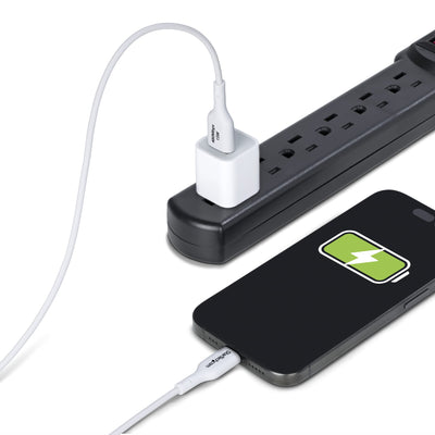 STARTECH USB cable USB 2.0 1,8 m USB A USB C 0,48 Gbit/s White (USB2AC6FWHE) - Cartouches Certifiees