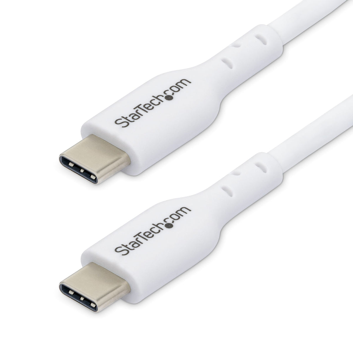 STARTECH USB cable USB 2.0 1 m USB C 0,48 Gbit/s 60 W White (USB2CC1MNCWHE) - Cartouches Certifiees