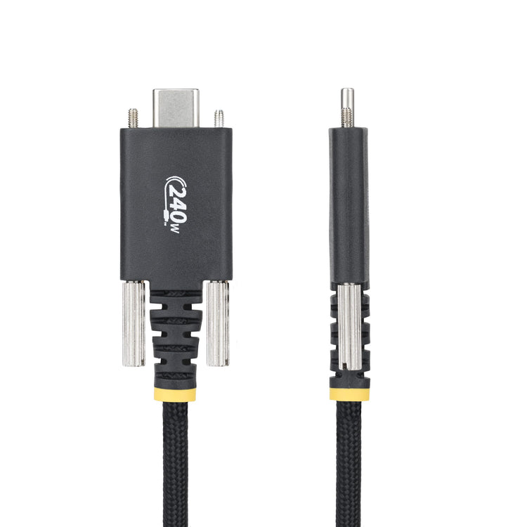 STARTECH USB cable USB 2.0 2 m USB C 0,48 Gbit/s 240 W Black (S2CEPR2M-USBSL-CABLE) - Cartouches Certifiees