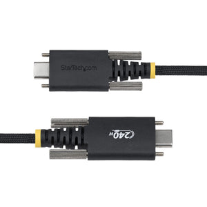 STARTECH USB cable USB 2.0 2 m USB C 0,48 Gbit/s 240 W Black (S2CEPR2M-USBSL-CABLE) - Cartouches Certifiees