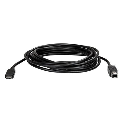 STARTECH USB cable USB 2.0 3 m USB C USB B 0,48 Gbit/s Black (USB2CB3M) - Cartouches Certifiees