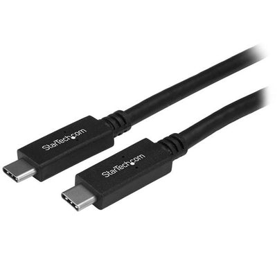 STARTECH USB cable USB 3.2 Gen 1 (3.1 Gen 1) 1 m USB C 5 Gbit/s Black (USB315CC1M) - Cartouches Certifiees