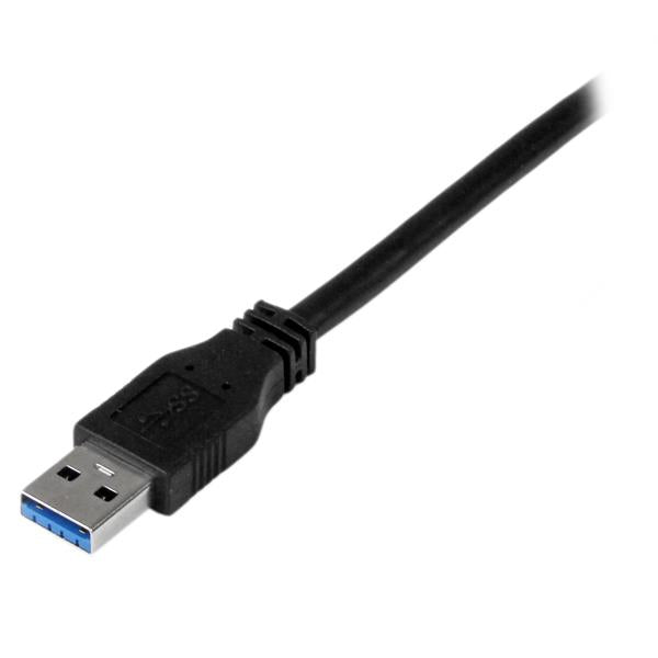 STARTECH USB cable USB 3.2 Gen 1 (3.1 Gen 1) 2 m USB A USB B 5 Gbit/s Black (USB3CAB2M) - Cartouches Certifiees