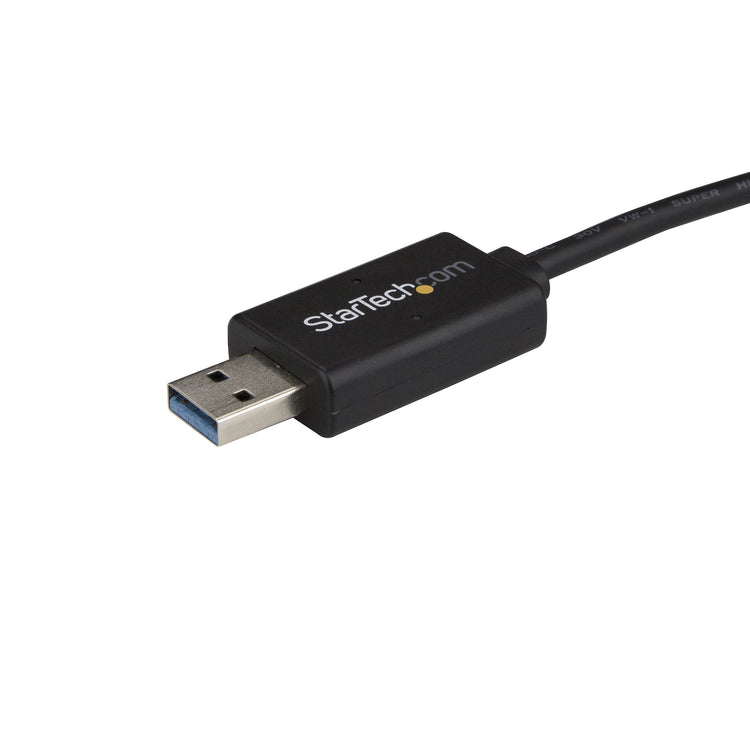 STARTECH USB cable USB 3.2 Gen 1 (3.1 Gen 1) 2 m USB A USB C 5 Gbit/s Black (USBC3LINK) - Cartouches Certifiees