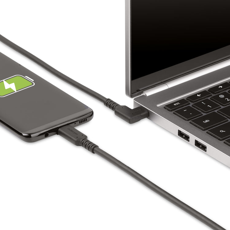 STARTECH USB cable USB 3.2 Gen 1 (3.1 Gen 1) 2 m USB C 5 Gbit/s 100 W Black (RUSB315CC2MBR) - Cartouches Certifiees