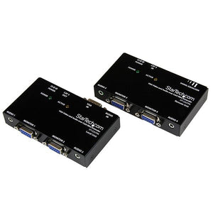 STARTECH VGA and Audio over Cat5 Extender AV transmitter & receiver Black (ST122UTPA) - Cartouches Certifiees