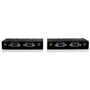 STARTECH VGA and Audio over Cat5 Extender AV transmitter & receiver Black (ST122UTPA) - Cartouches Certifiees