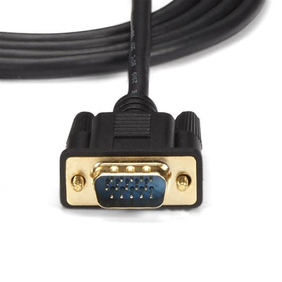STARTECH video cable adapter 0,9 m VGA (D-Sub) HDMI + Micro USB Black (HD2VGAMM3) - Cartouches Certifiees