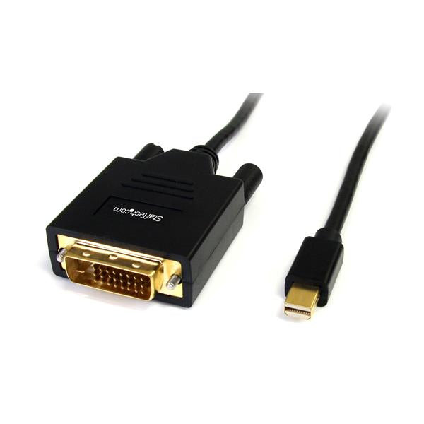 STARTECH video cable adapter 1,8 m Mini DisplayPort DVI-D Black (MDP2DVIMM6) - Cartouches Certifiees