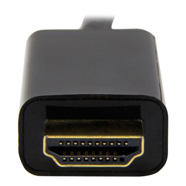 STARTECH video cable adapter 1 m DisplayPort HDMI Type A (Standard) Black (MDP2HDMM1MB) - Cartouches Certifiees