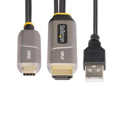 STARTECH video cable adapter 9,15 m USB Type-C HDMI Type A (Standard) Black (145B-USBC-HDMI4K-AOC) - Cartouches Certifiees