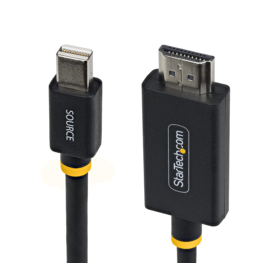 STARTECH câble vidéo et adaptateur Mini DisplayPort HDMI Type A (Standard) Noir (1M-MDP-HDMI2-4K60)
