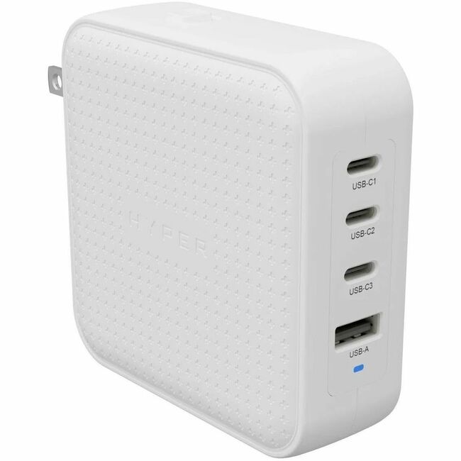 TARGUS HYPERJUICE 100W GAN GLOBAL CHARGER (3 USB-C/1 USB-A PORTS) W/TRAVEL ADAPT - Cartouches Certifiees