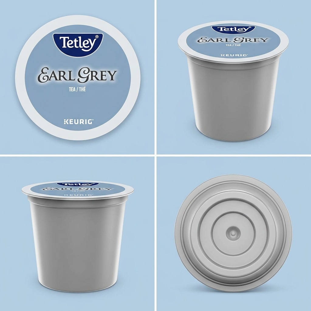 TEA-K CUP TETLEY EARL GREY 24/BX 24/BX - Cartouches Certifiees
